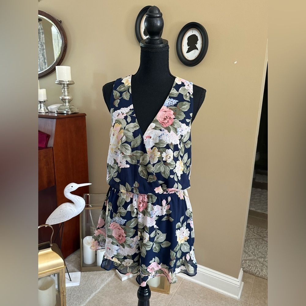 Show Me Your Mumu Floral Sleeveless Romper